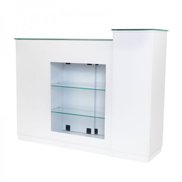 Reception desk - with glass